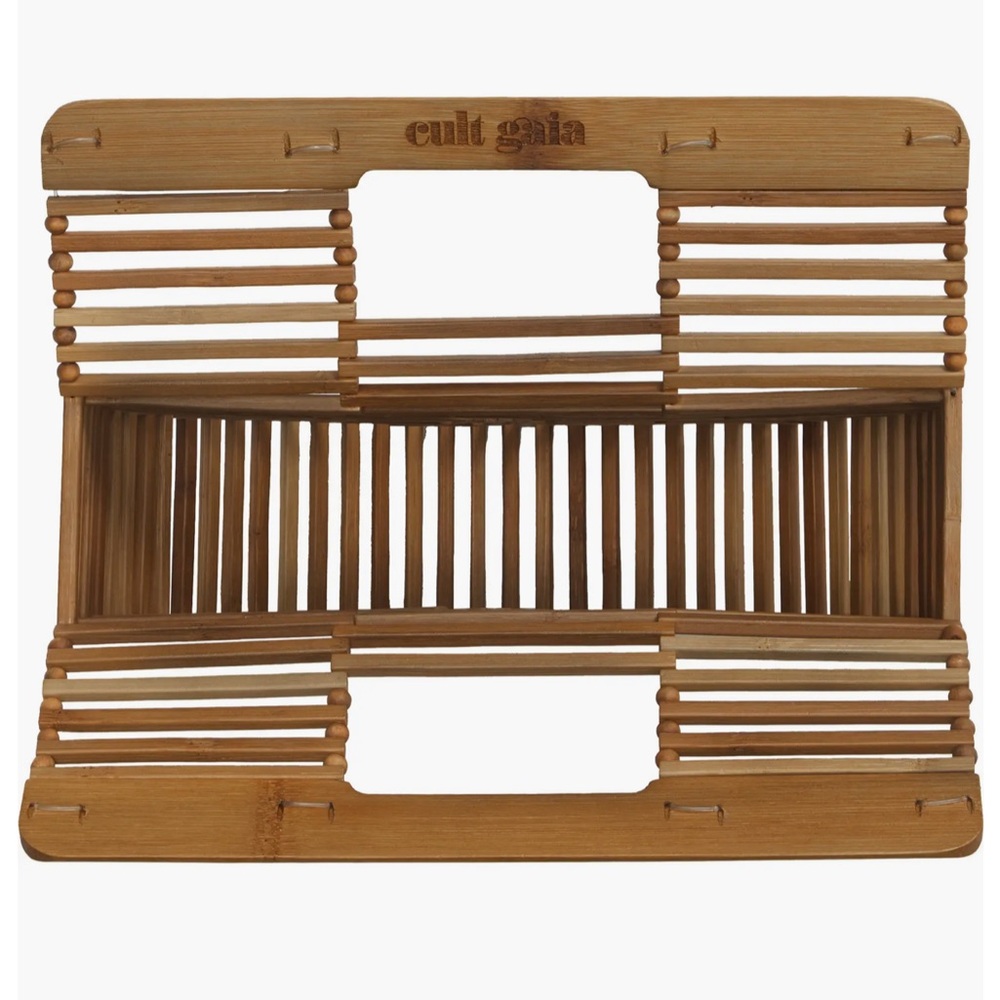 Cult Gaia Ark Mini Bag - Natural Bamboo